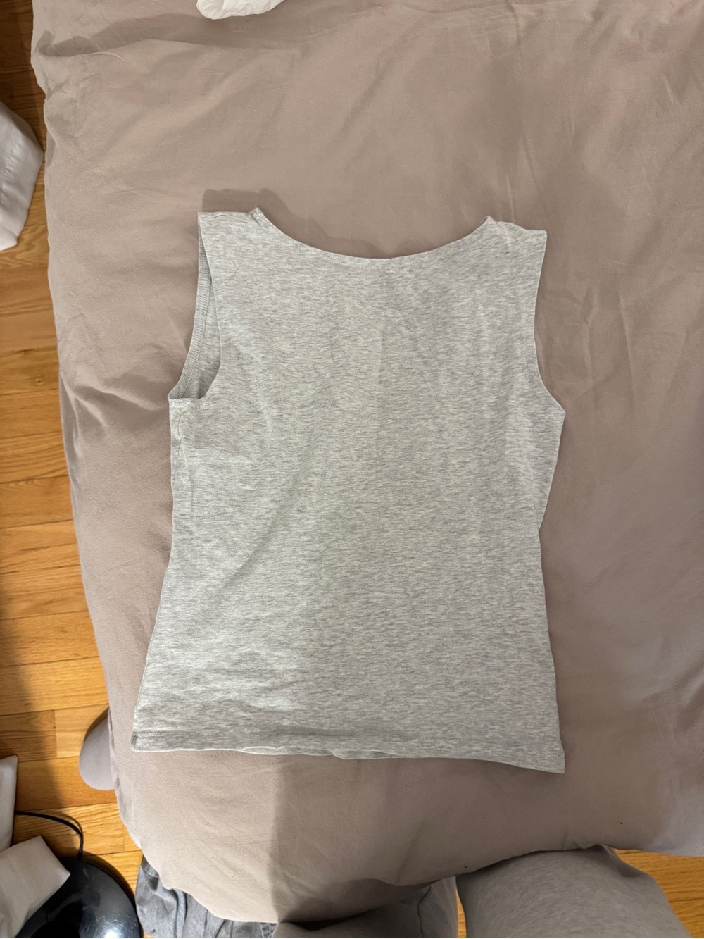 Brandy Melville Gray Sleeveless Tank Top